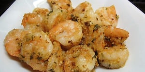 Crevettes Sablées au Fromage Parmesan