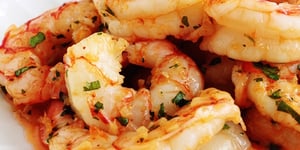 Crevettes Sautées à L'ail et Persil