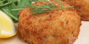 Photo de la Recette: CROQUETTES DE POISSON