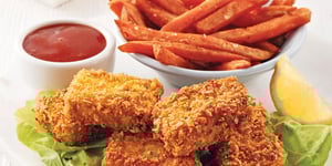 Photo de la Recette: Croquettes de Poulet (sans poulet!)