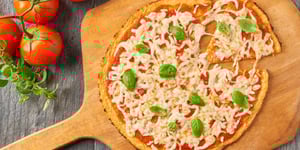 Croûte de Pizza au Chou-Fleur