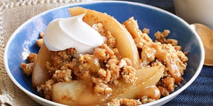 Croustade aux Poires et au Caramel