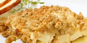 Croustade aux Pommes et au Brie D’ici