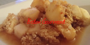 Croustades aux Pommes et à L'érable