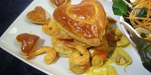 Photo de la Recette: Croustades de St Valentin