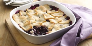 Croustillant aux Bleuets Sans Gluten