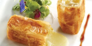 Photo de la Recette: Croustillant de Brie de Portneuf aux Pommes