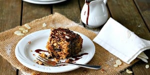 Photo de la Recette: Crumb Cake au Chocolat, Amandes et Cardamome