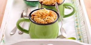 Crumble à la Rhubarbe