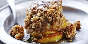 Photo de la Recette: Crumble aux Pommes et Crème de Marron Fait Maison