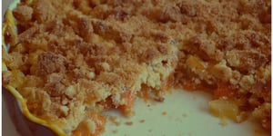 Crumble Rustique aux Abricots Sans Gluten