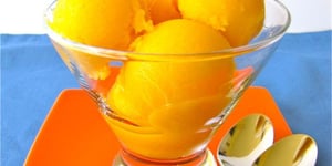 Photo de la Recette: Sorbet à la Mangue