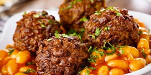 Cuisiner des Haricots Secs aux Boulettes de Viande Hachée à L'autocuiseur