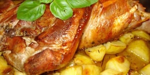 Photo de la Recette: Cuisse de Dinde au Four