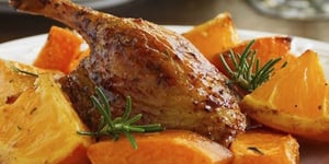 Photo de la Recette: Cuisses de Canard Confites Sucrées-Salées