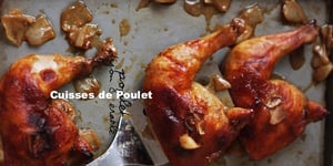 Photo de la Recette: CUISSES DE POULET DIJON & ÉRABLE