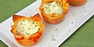 Lasagnes Cupcakes
