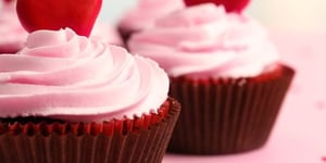 Cupcake Saint-Valentin