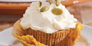 Photo de la Recette: Cupcakes à la Citrouille