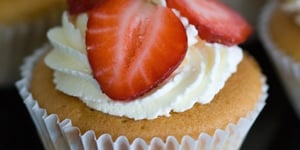 Photo de la Recette: Cupcakes à la Fraise