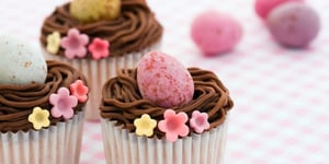Photo de la Recette: Cupcakes à Pâques