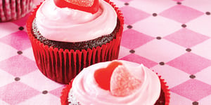 Photo de la Recette: Cupcakes au Chocolat avec Glaçage aux Framboises