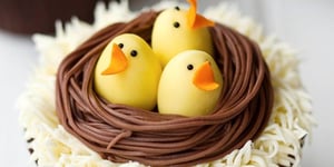 Cupcakes au Chocolat de Pâques