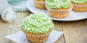 Photo de la Recette: Cupcakes au Thé Matcha et au Miel
