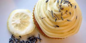 Photo de la Recette: Cupcakes Citron & Fleurs de Lavande