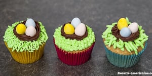 Cupcakes de Pâques aux Oeufs en Chocolat