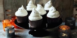 CUPCAKES FANTÔME D'HALLOWEEN