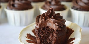 Photo de la Recette: Cupcakes Vegan au Chocolat Sans Gluten sans Lactose et Sans Oeufs