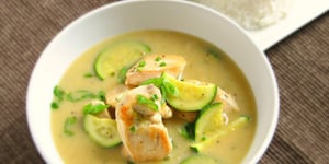 Photo de la Recette: Curry Vert Thaïlandais au Poulet