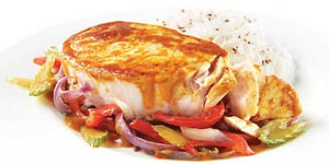 Photo de la Recette: Darnes de Marlin Bleu à la Thaïlandaise