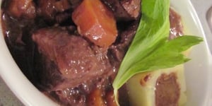 Photo de la Recette: DAUBE DE SANGLIER MAISON