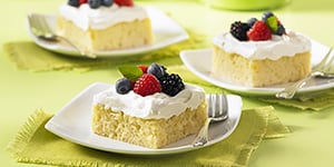 Photo de la Recette: Délice aux Quatre Laits