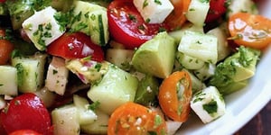 Photo de la Recette: Délicieuse Salade pour Dégonfler le Ventre
