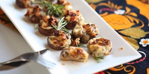 Photo de la Recette: Délicieux Champignons Farcis