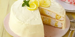 Photo de la Recette: Délicieux Gâteau Fourré au Citron