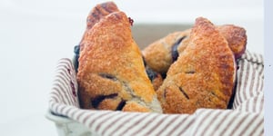 Photo de la Recette: Des Pochettes Aux Bleuets!