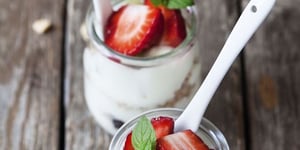 Photo de la Recette: Dessert à la Fraise et au Spéculoos