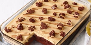 Photo de la Recette: Dessert au Beurre D'arachide et aux Brownies