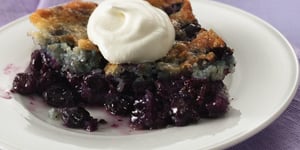 Dessert Rustique aux Bleuets