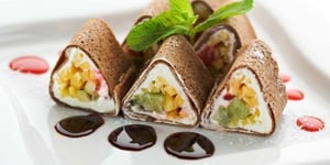 Photo de la Recette: Dessert Sushi