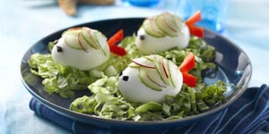 Photo de la Recette: Drôles de Poissons-œufs