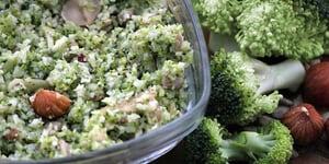 Photo de la Recette: Duo D’émiettés de Brocoli Cru