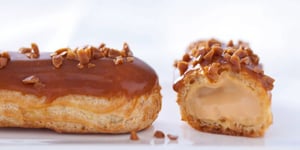 Photo de la Recette: Eclair Caramel au Beurre Salé de Christophe Adam