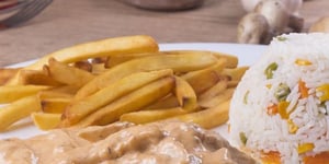 Photo de la Recette: Emincé de Dinde à la Crème Fraîche