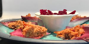 Photo de la Recette: Endives avec Thon et Relish de Betteraves