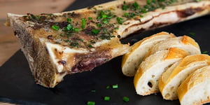 Photo de la Recette: ENTRÉE D'OS À MOELLE
